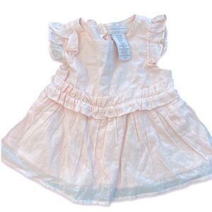 Light Pink Baby Girl Spring Easter Dress Size 3-6 Months